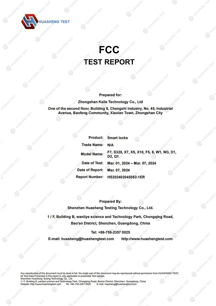 FCC-Bericht
